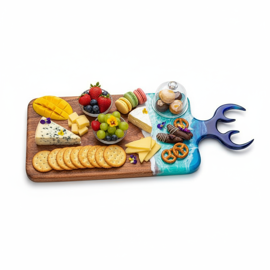 Premium Epoxy Handcrafted Serving Tray