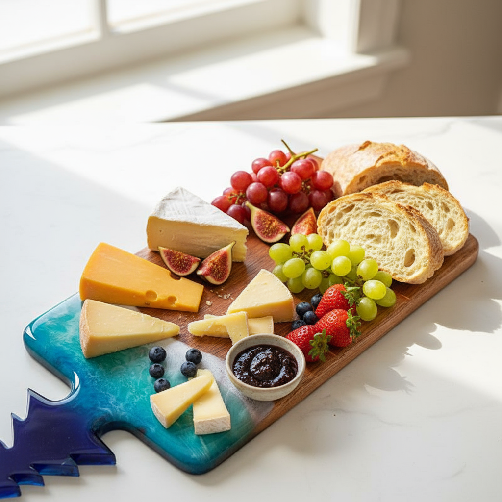 Premium Handcrafted Epoxy Serving Tray