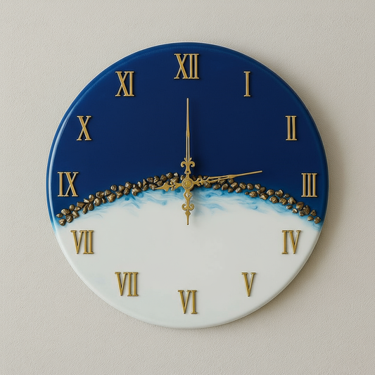 Premium Epoxy Handcrafted Clock 12 Inches
