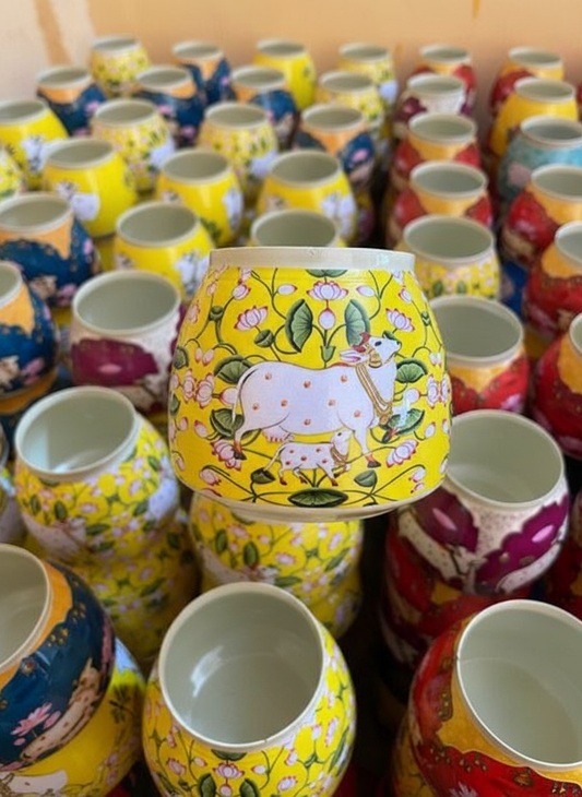 Printed Metal Dryfruit Jar