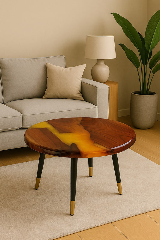 Premium Epoxy Handcrafted decorative Stool