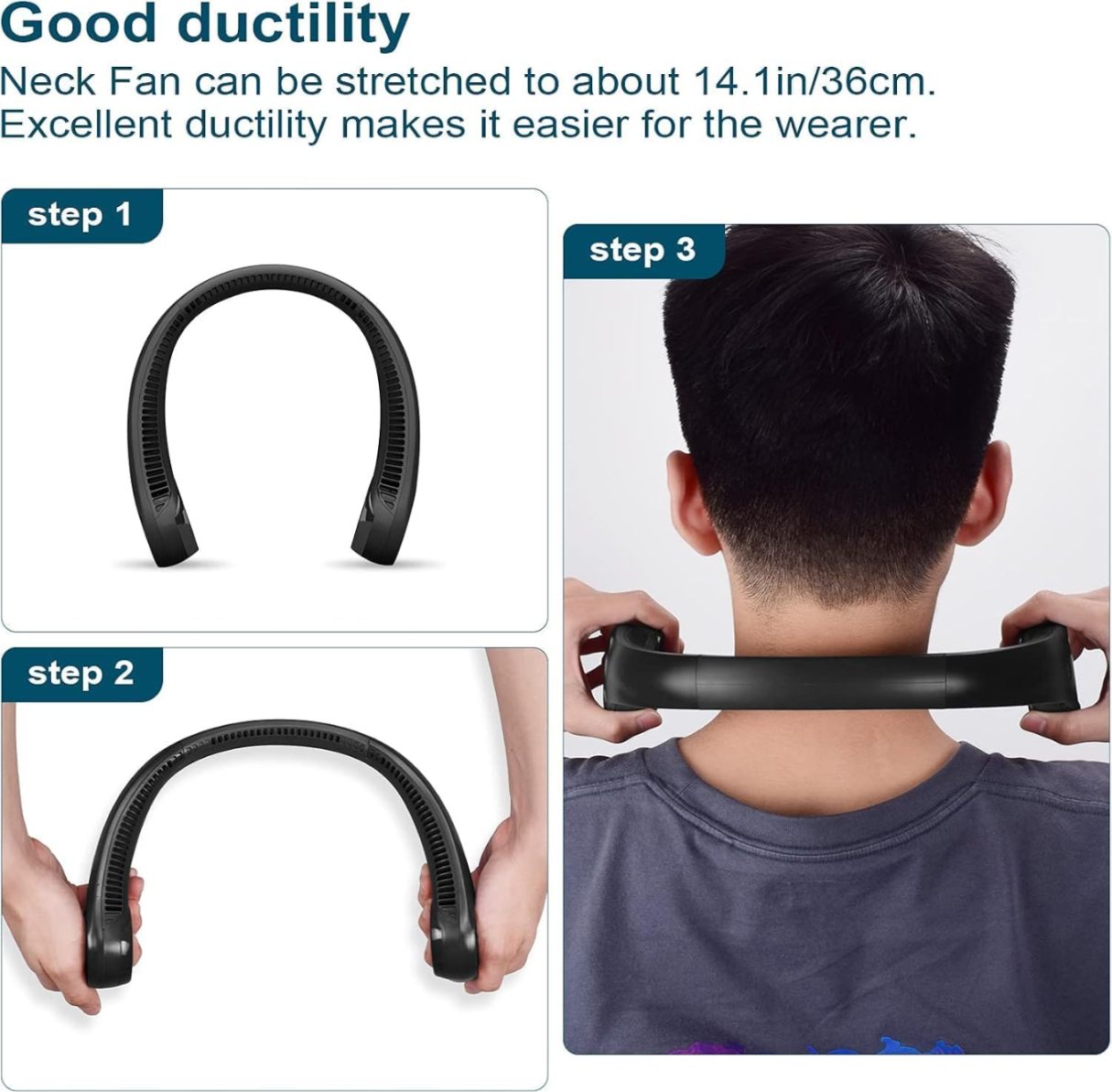 Portable Neck Fan